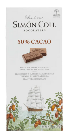 Simón Coll - Chocolate 50 % Cacao
