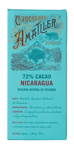 Simón Coll - Chocolate Amatller 72 % Cacao Nicaragua