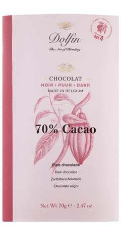 Dolfin - Edelbitterschokolade 70%