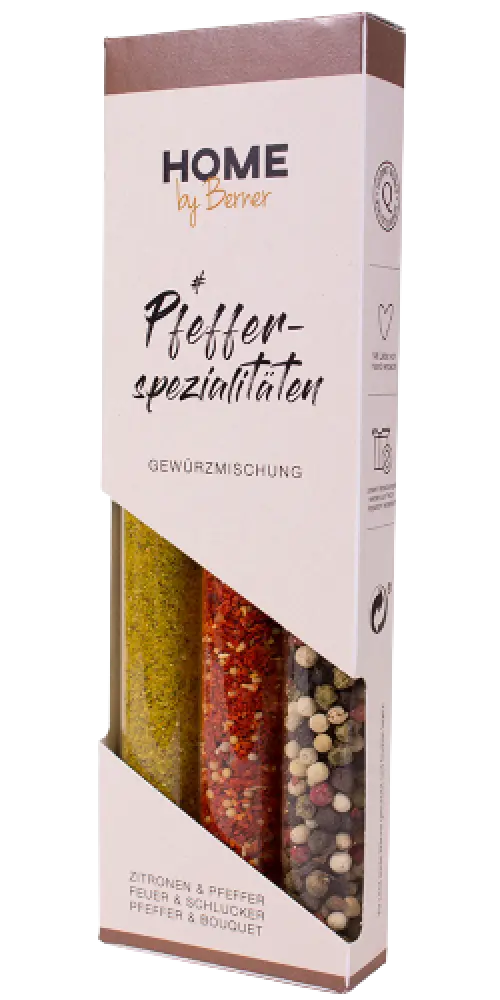 Berner - Pfefferspezialitäten – Gewürz 3er-Set