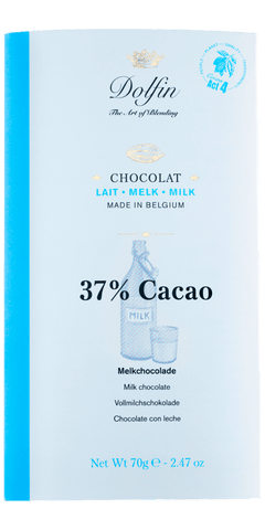 Dolfin - Edelvollmilchschokolade 37%
