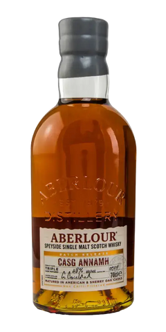 Schottischer Whisky Aberlour Casg Annamh Batch 0007, Speyside, gereift in amerikanischen und Sherry-Fässern.