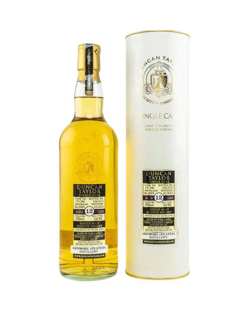 Ardmore 2009/2022 - 12 Jahre - Peated Cask #191340 (Tube)