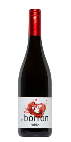 El Borron Roble, spanischer Rotwein mit frischen Noten von schwarzen Johannisbeeren und 13,5 % Vol.