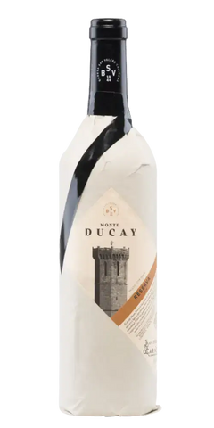 Monte Ducay Reserva Pergamino, spanischer Rotwein mit Aromen dunkler Waldbeeren und samtigen Tanninen.