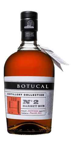 Botucal N° 2 Rum, 4 Jahre gereift, aus Venezuela, Bernsteinfarbe, Aromen von Eiche und tropischen Früchten.