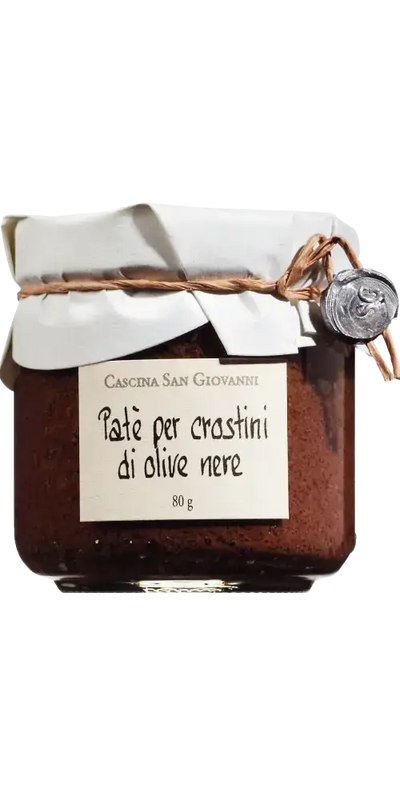 Schwarze Olivencreme 80g