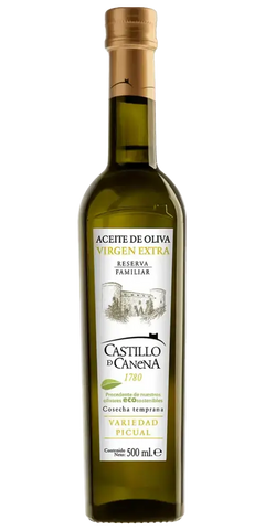 Olivenöl Castillo de Canena nativ extra 500ml, Reserva Familiar, Sorte Picual, kaltgepresst, spanisches Olivenöl.