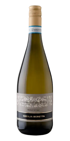Cecilia Beretta Prosecco Frizzante DOC, spritziger Schaumwein aus Italien mit fruchtigem Aroma und 100 % Glera-Trauben.