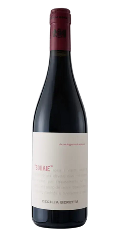 Cecilia Beretta Rosso Veneto IGT Soraie, halbtrockener Rotwein aus Venetien mit konzentriertem Geschmack.