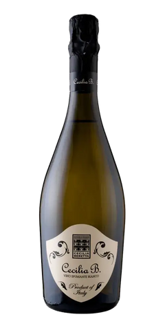 Cecilia Beretta Spumante Bianco, italienischer Schaumwein mit fruchtigem Aroma, perfekt für festliche Anlässe und 11 % Vol.