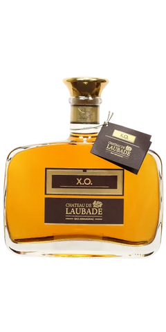 Armagnac Chateau de Laubade Diamant XO, gereift 15-25 Jahre, Gascogne, in edler Flasche