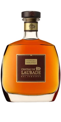 Armagnac Chateau de Laubade Intemporel Hors d‘Âge, 12-20 Jahre, hochwertiger Blend aus Gascogne.