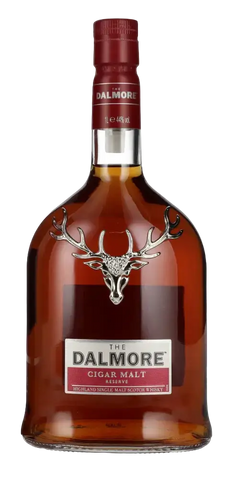 Schottischer Whisky Dalmore Cigar Malt Reserve in Flasche, exquisite Aromen von Honig und Vanille, 1 Liter.