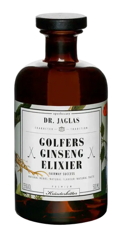 Ginseng-Elixier von Dr. Jaglas, 500 ml, natürliche Kräuterkomposition, bittersüßer Digestif, Klosterapotheken-Rezeptur.