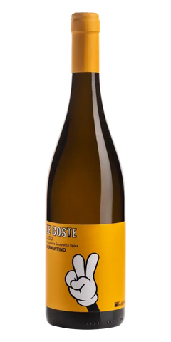 Federici Le Coste IGT, eleganter Vermentino aus Latium, Italien mit frischen Zitrusnoten und 13 % Vol.