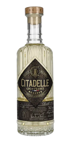Gin Citadelle Réserve aus Frankreich - hochwertige Spirituose mit 21 Kräutern, dreifach destilliert.