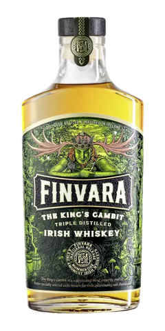 Irischer Whiskey Finvara The King's Gambit, dreifach destillierter Single Malt aus Irland, komplexes Aromaprofil.