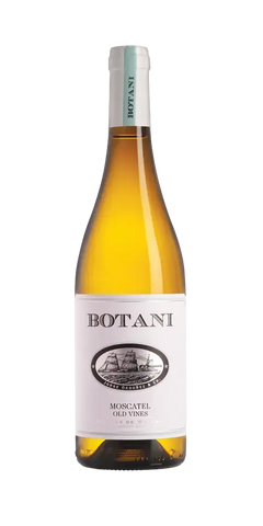 Botani Moscatel Seco, Weißwein aus Malaga mit tropischen Fruchtaromen.