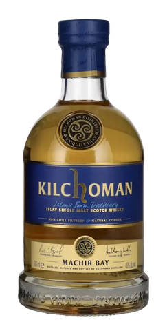 Schottischer Whisky Kilchoman Machir Bay – Islay Single Malt mit torfigem Charakter und maritimen Aromen.