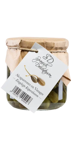 Alcaparrones en Vinagre - eingelegte Kapern in hochwertiger Feinkostverpackung, 180g Glas von TIME 2 TASTE
