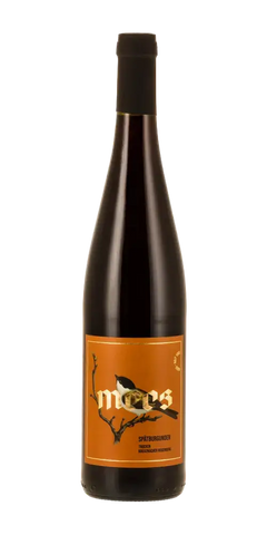 Mees Spätburgunder, deutscher Rotwein aus Nahe, elegant mit Noten von Rosine und schwarzer Pfeffer, Jahrgang 2021.
