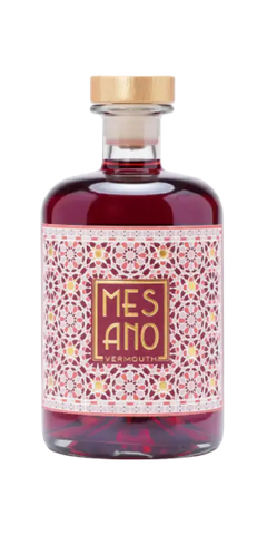 Vermouth Mesano 500ml aus Stuttgart, bitter-süßer Wermut mit Blutorangengeist und fruchtigen Kräuternote.