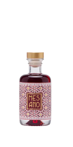 Vermouth Mesano 100ml aus Stuttgart, bitter-süß mit Fruchtnoten und herben Kräutern, edel verfeinert.
