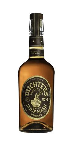 Amerikanischer Whiskey Michter's US#1 Sour Mash, 5-8 Jahre gereift, elegante Aromen von Honig und Vanille.