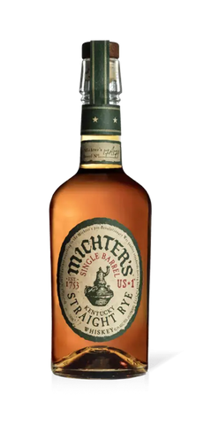 Amerikanischer Whiskey Michter's US 1 Single Barrel Kentucky Straight Rye in eleganter Flasche