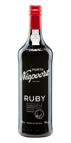Niepoort Ruby, jugendlicher Portwein aus Vinho do Porto mit fruchtigen Aromen und 19,5 % Vol.