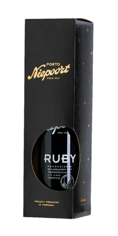 Niepoort Ruby Portwein, jugendlicher Rotwein aus Portugal mit intensiven Fruchtaromen und feiner Balance.