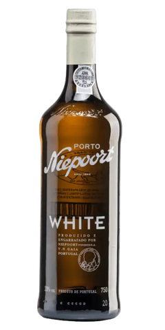 Niepoort White, halbtrockener Portwein aus Portugal mit nussigen Noten und 19,5 % Vol. Alkohol.