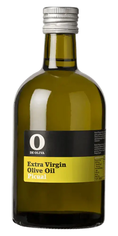 Olivenöl nativ extra Picual 500ml aus Spanien, kaltgepresst, hochwertiges Olivenöl von O de Oliva.