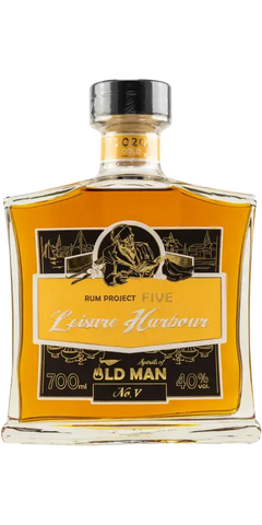 Rum Project Five Leisure Harbour von Old Man, karibischer Rum, 700ml, 40% vol, komplexe Fruchtigkeit und Süße.