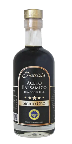 Patrizía Aceto Balsamico di Modena I.G.P. 250ml - hochwertiger, cremiger Balsamico-Essig aus Italien.