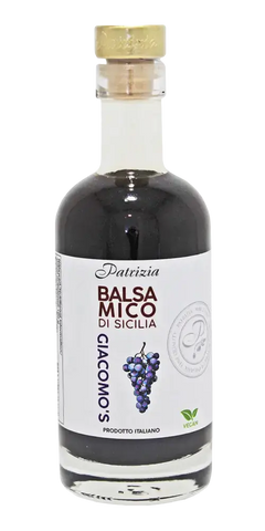 Patrizias Balsamico Giacomo 250ml - milder Essig aus sizilianischen Trauben, vegan, 3,2% Säure.