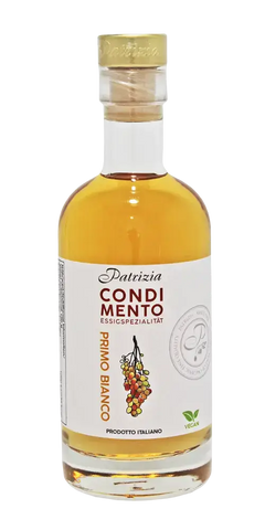 Italien weißer Weinessig Patrizia Feinkost - Condimento Primo Bianco 250ml Flasche