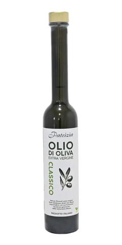 Olivenöl nativ extra von Patrizia, kaltgepresst, 100ml aus Italien, Sorte Bianca Lila, ideal für Antipasti.