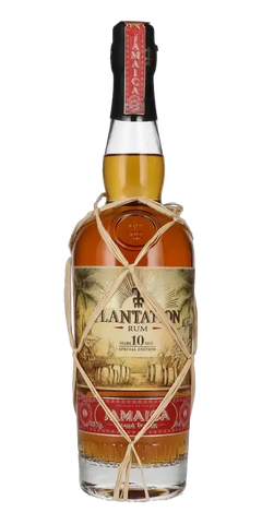 Plantation Rum Jamaica 10 Jahre, 700ml Flasche, gereift in Bourbon- und Ferrand-Fässern.