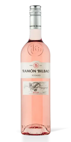 Ramon Bilbao, Rosado Rioja DOCa mit Noten von Limette und Erdbeeren.