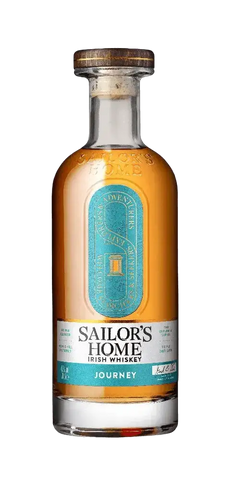 Irischer Whiskey Sailor's Home JOURNEY, gereift in amerikanischen und jamaikanischen Rumfässern, 700ml Flasche.