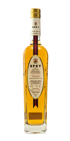 Schottischer Whisky Spey Tenne in Flasche, gereift in Bourbon- und Tawny Portwein-Fässern, nummerierte Limited Edition.