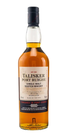 Schottischer Whisky Talisker Port Ruighe in Flasche, gereift in Portfässern, aus Schottland, 70cl.