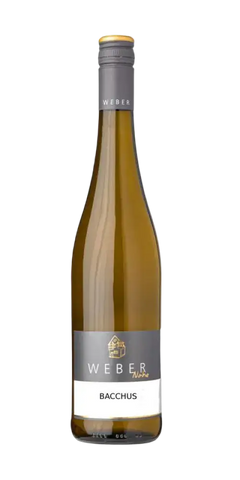 Bacchus, deutscher Weißwein vom Weingut Udo Weber, mit Aromen von Ananas und Birne, 12% Vol.