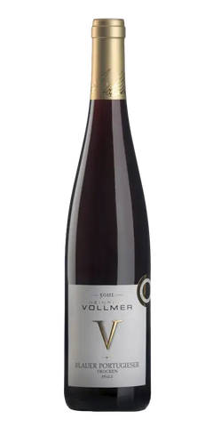 Blauer Portugieser, Rotwein aus der Pfalz mit Aromen von roten Früchten.