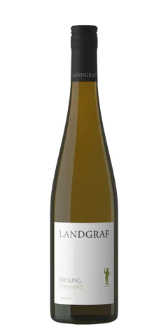 Weingut Landgraf Riesling feinherb, deutscher Weißwein mit fruchtigen Aromen und mineralischen Noten.