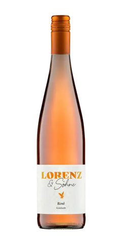 Weingut Lorenz & Söhne Rosé feinherb, fruchtiger Wein aus Nahe mit Himbeernoten und 11,5 % Vol.