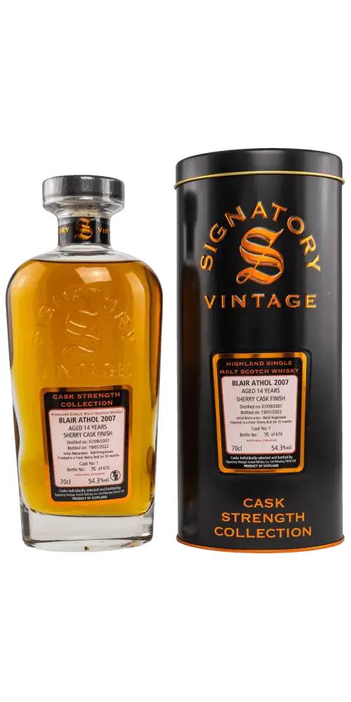 Blair Athol 2007/2022 Sig CS 1 (Tube) 700ml TIME 2