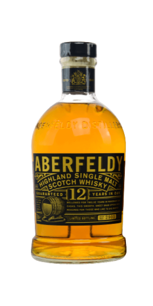 Aberfeldy Whisky 12 Jahre 700ml in Tube - time2taste.com | TIME 2 TASTE